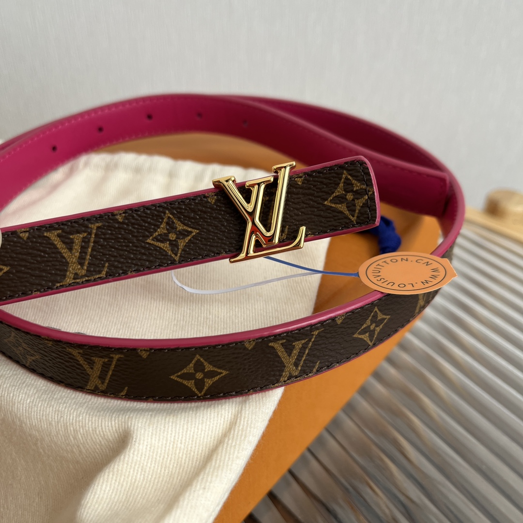 Louis Vuitton LV Women's 2cm Leather Belt