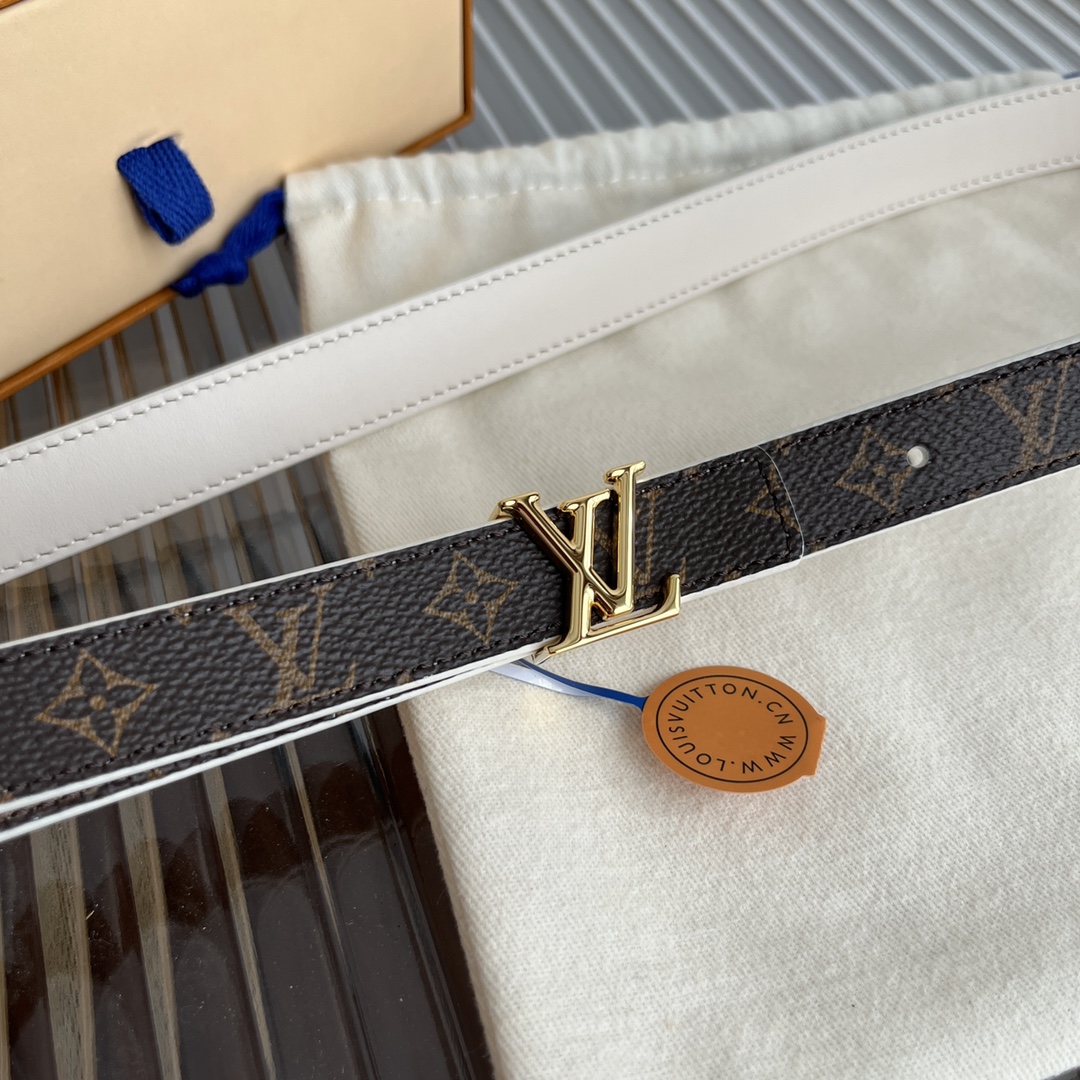 Louis Vuitton LV Women's 2cm Leather Belt