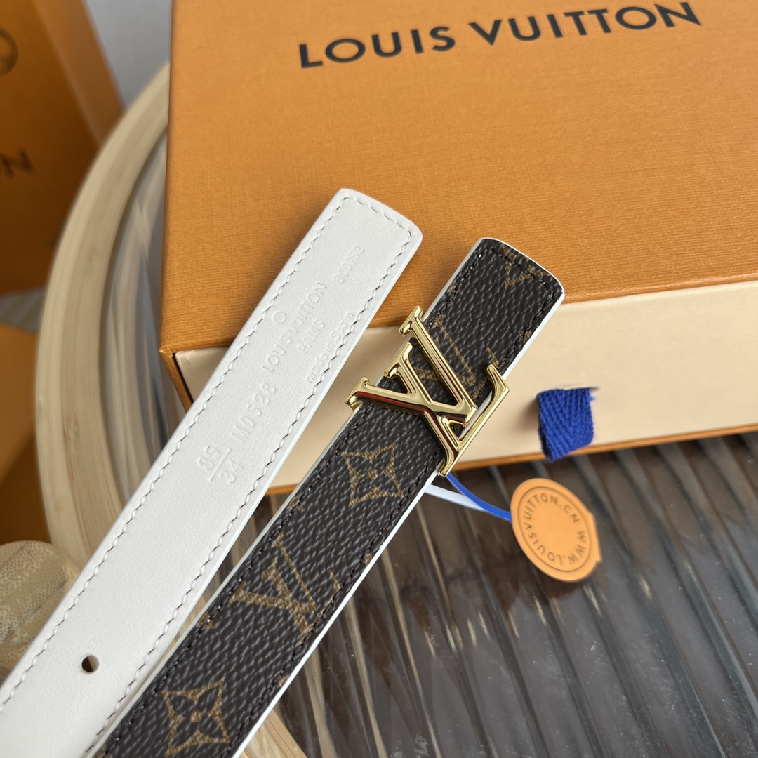 Louis Vuitton LV Women's 2cm Leather Belt