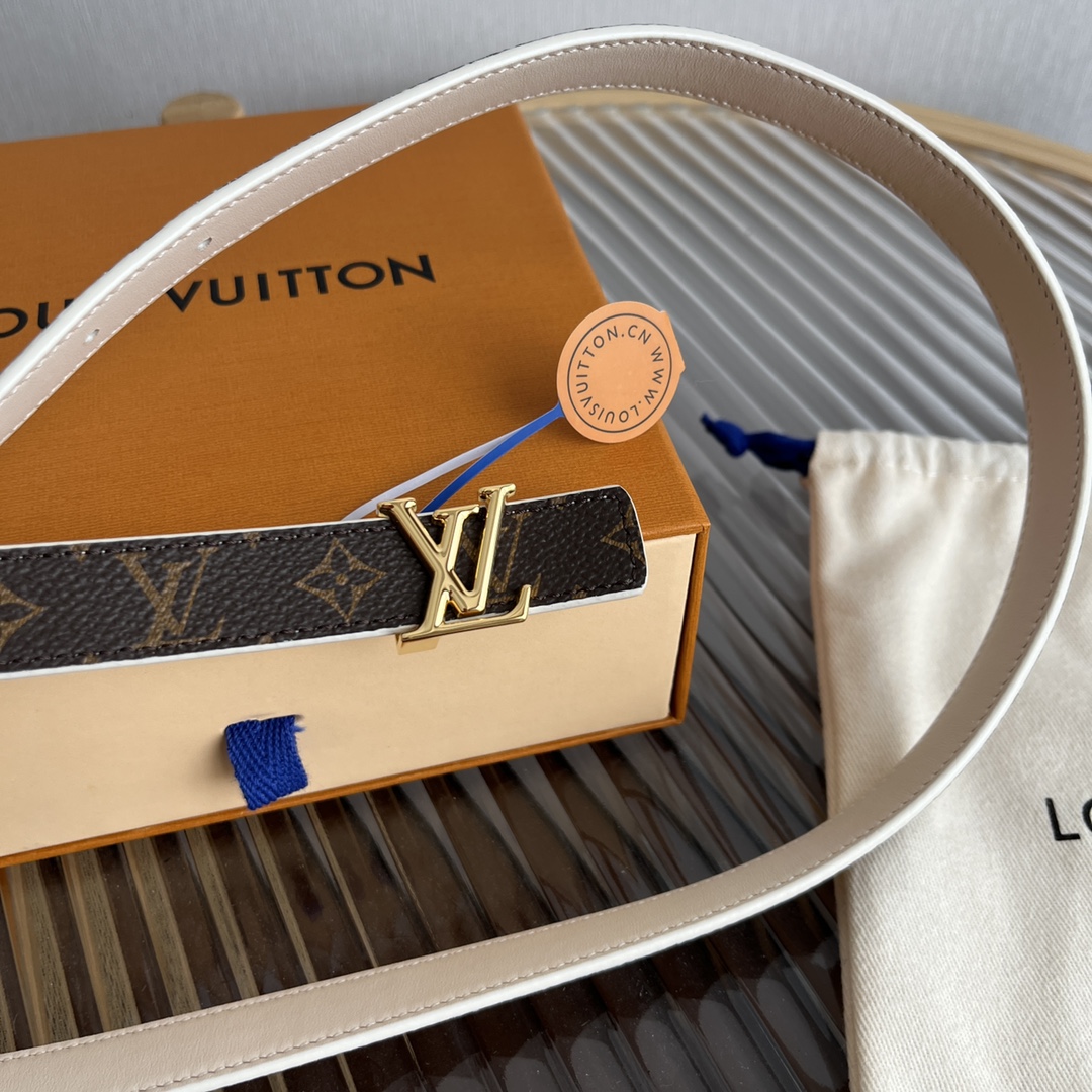 Louis Vuitton LV Women's 2cm Leather Belt