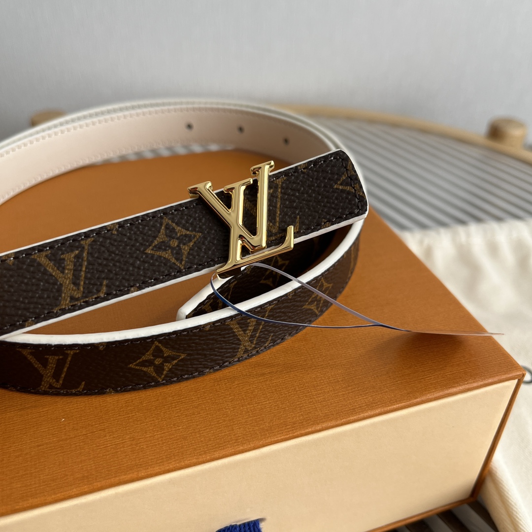 Louis Vuitton LV Women's 2cm Leather Belt