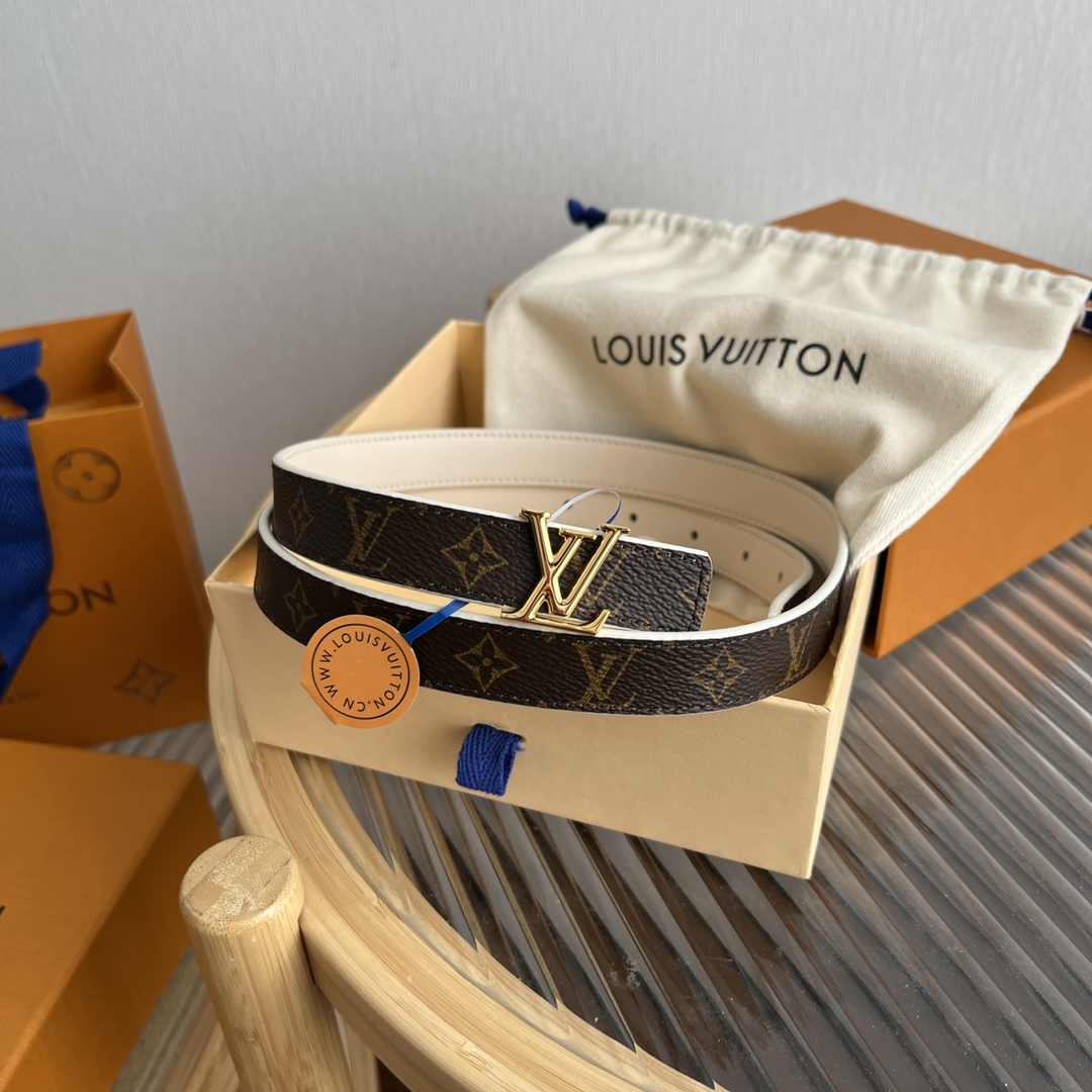 Louis Vuitton LV Women's 2cm Leather Belt