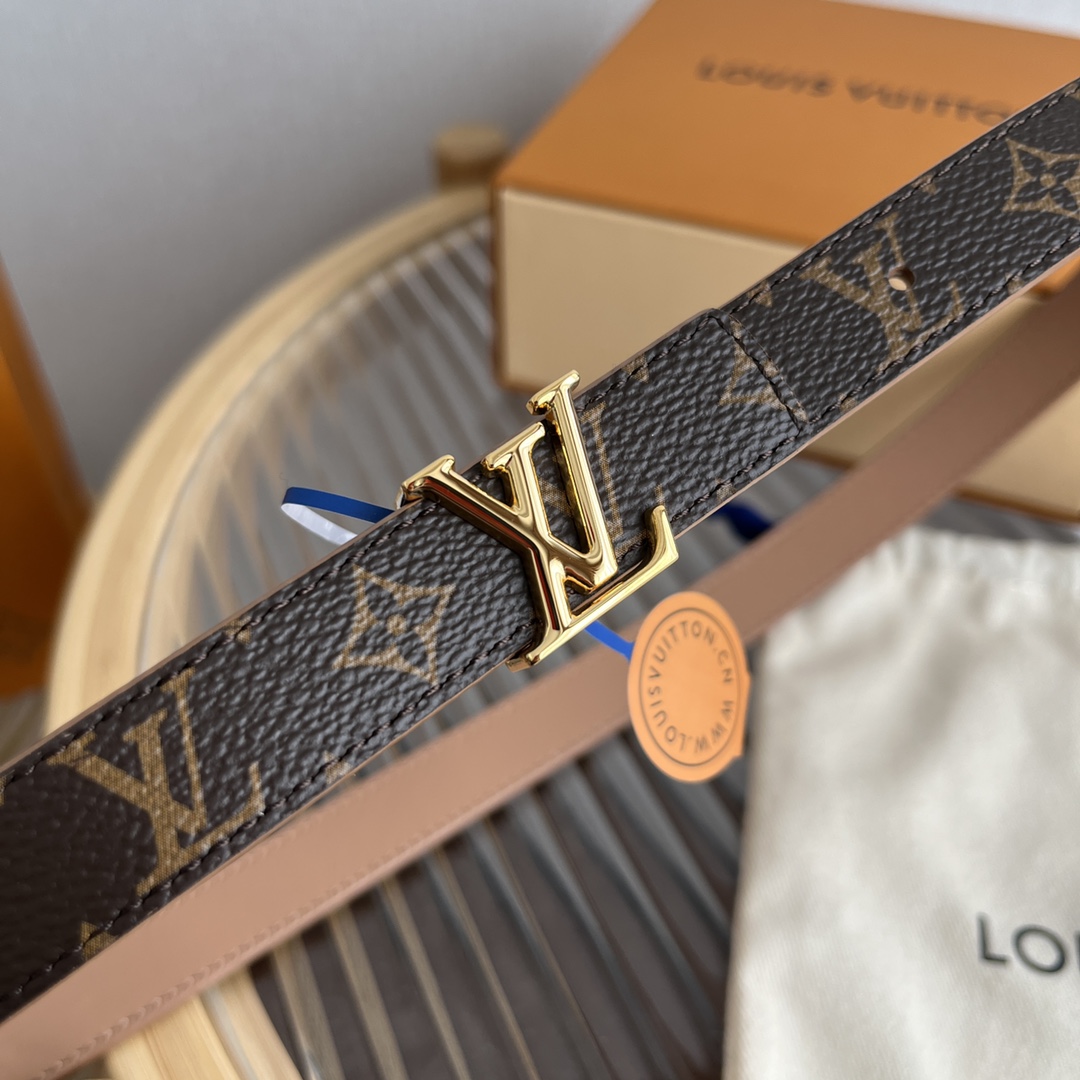 Louis Vuitton LV Women's 2cm Leather Belt