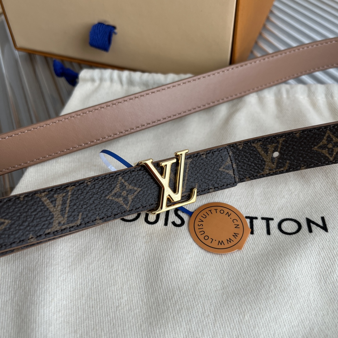 Louis Vuitton LV Women's 2cm Leather Belt