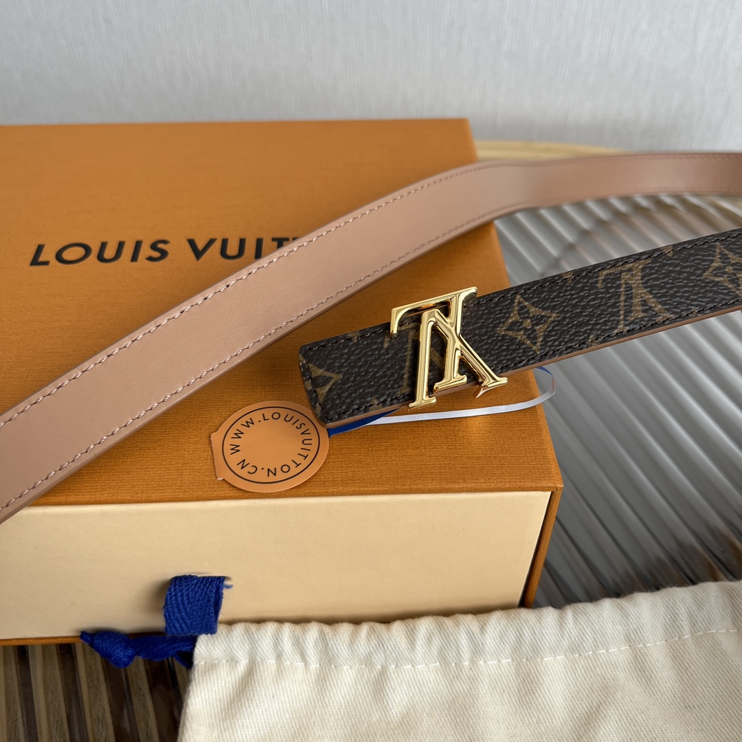 Louis Vuitton LV Women's 2cm Leather Belt