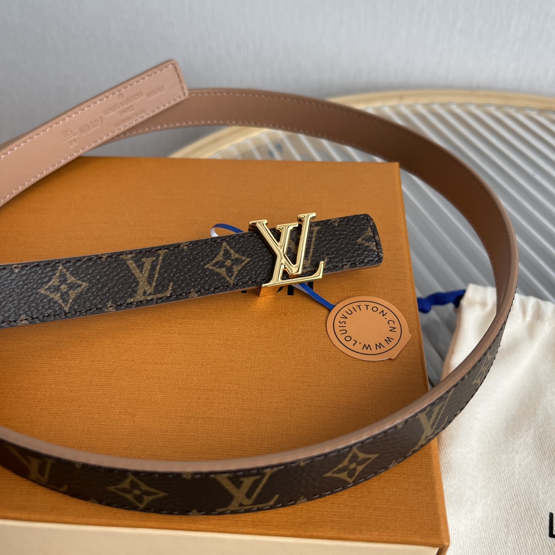 Louis Vuitton LV Women's 2cm Leather Belt