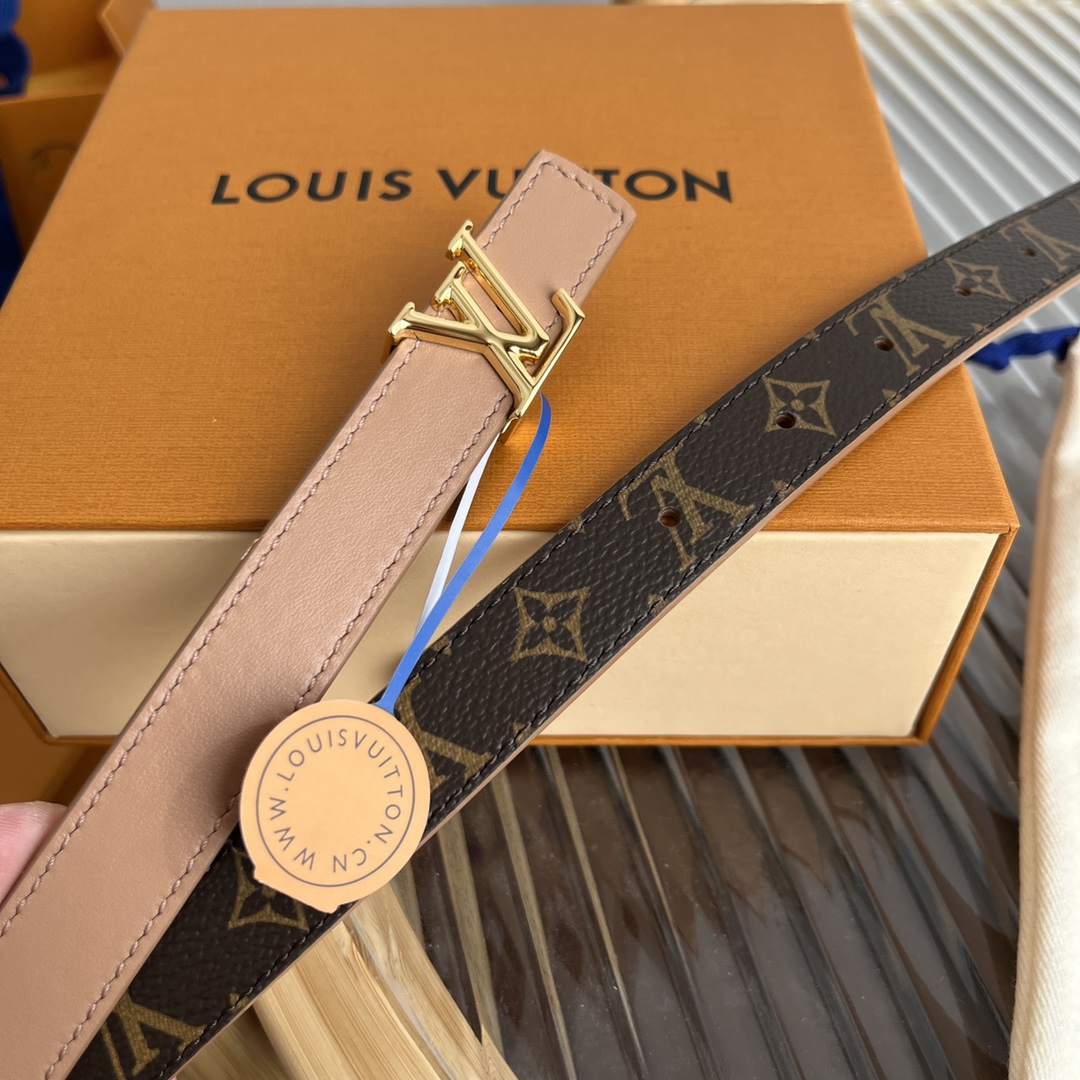 Louis Vuitton LV Women's 2cm Leather Belt