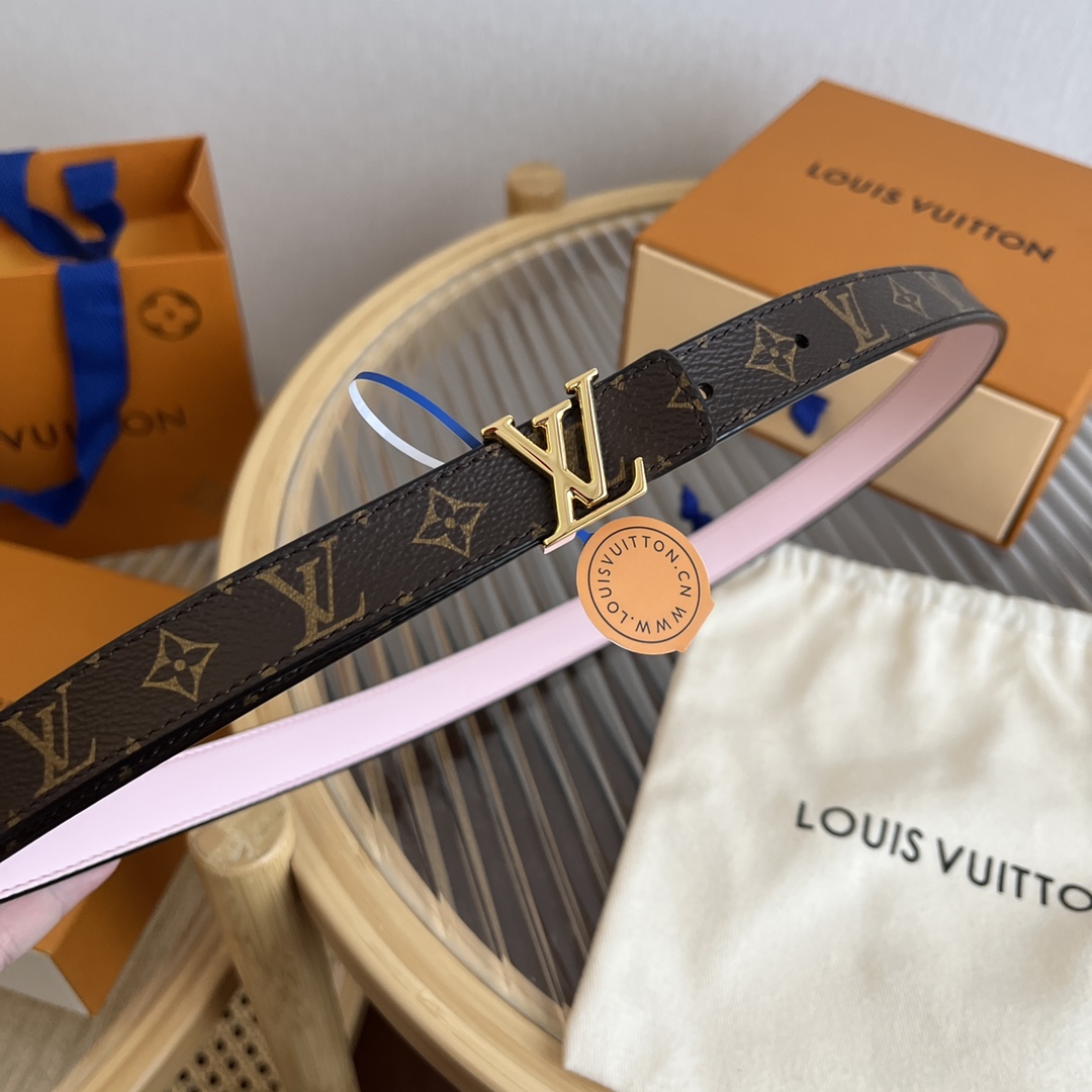 Louis Vuitton LV Women's 2cm Leather Belt