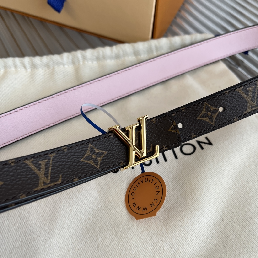 Louis Vuitton LV Women's 2cm Leather Belt