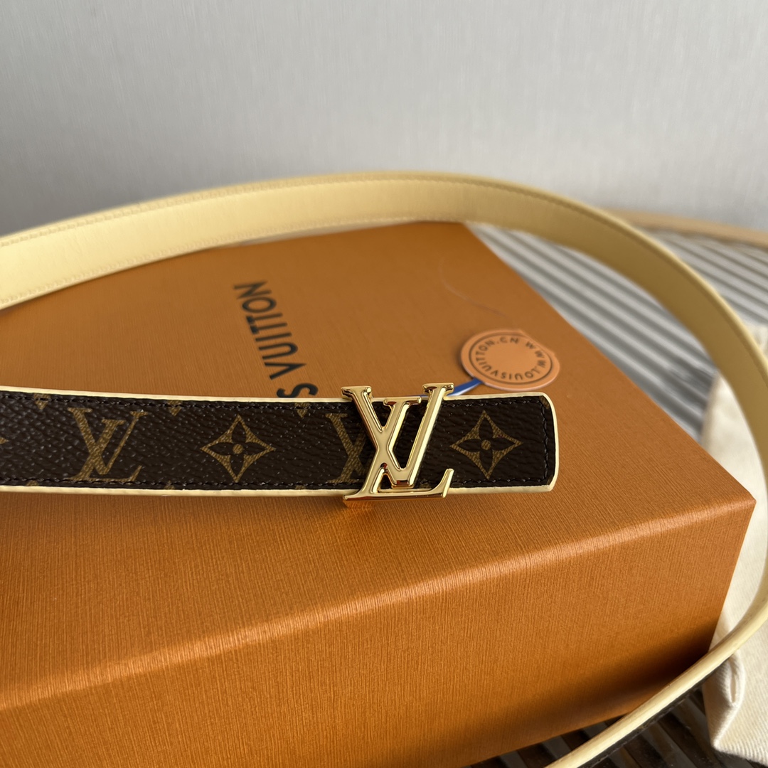 Louis Vuitton LV Women's 2cm Leather Belt