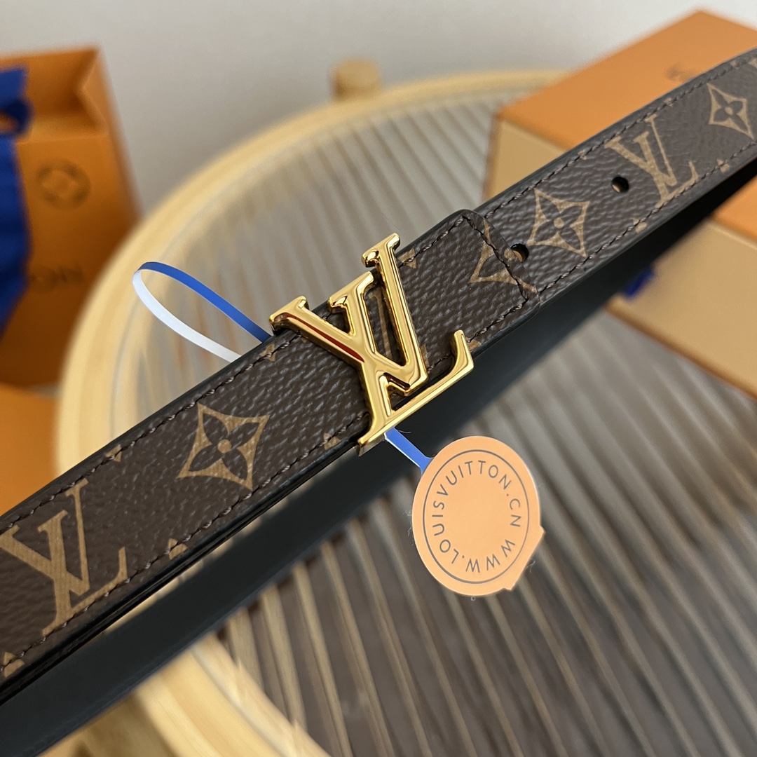 Louis Vuitton LV Women's 2cm Leather Belt