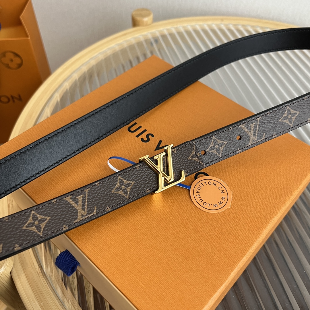 Louis Vuitton LV Women's 2cm Leather Belt