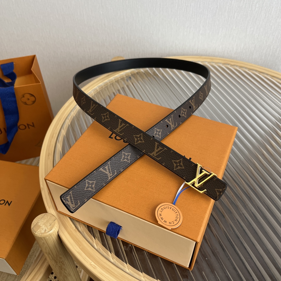 Louis Vuitton LV Women's 2cm Leather Belt