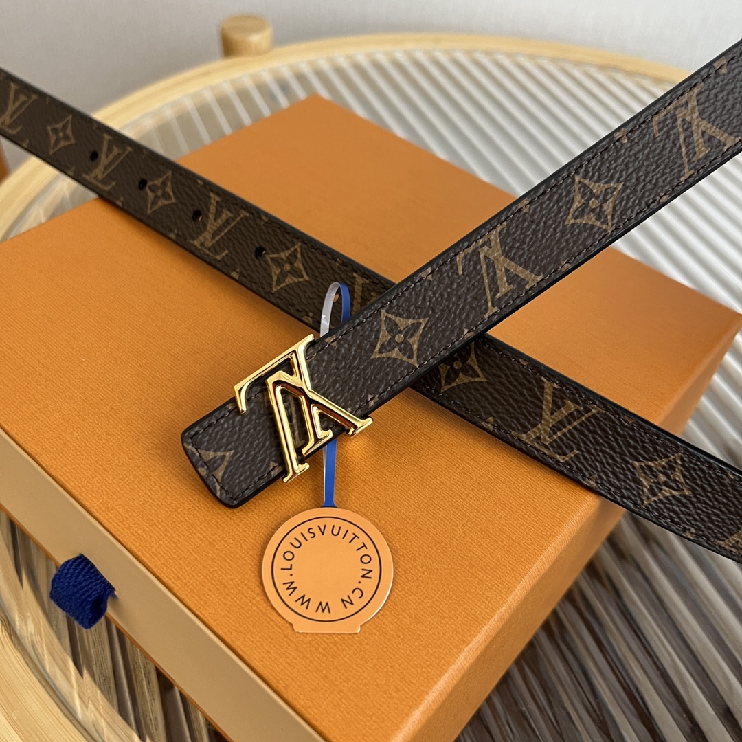 Louis Vuitton LV Women's 2cm Leather Belt