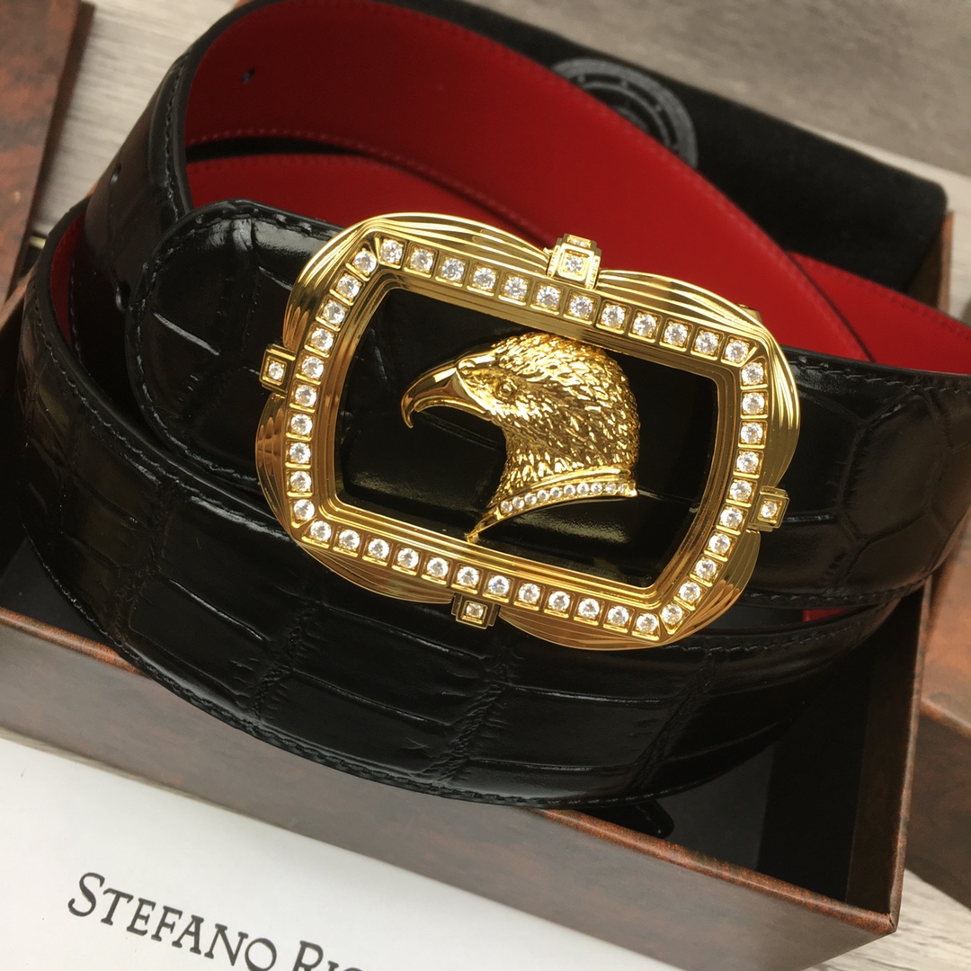 Salvatore Ferragamo Stephen Luxury Reversible Belt