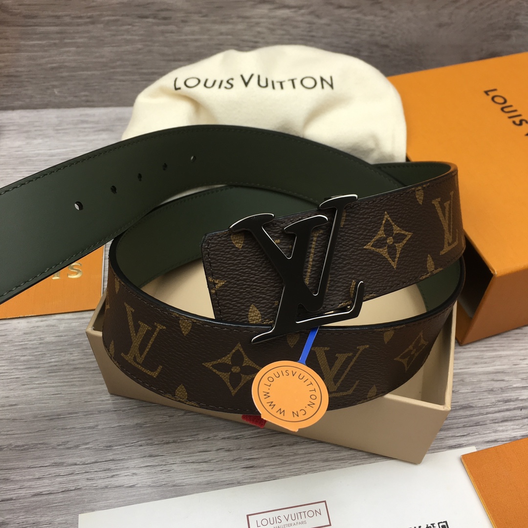 Louis Vuitton LV Men's Reversible Canvas Belt