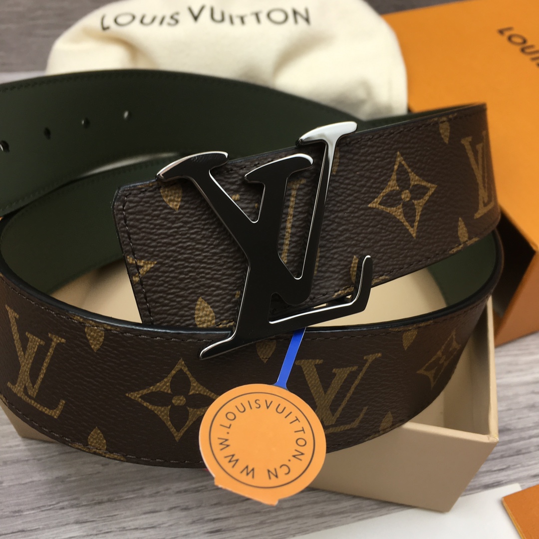 Louis Vuitton LV Men's Reversible Canvas Belt