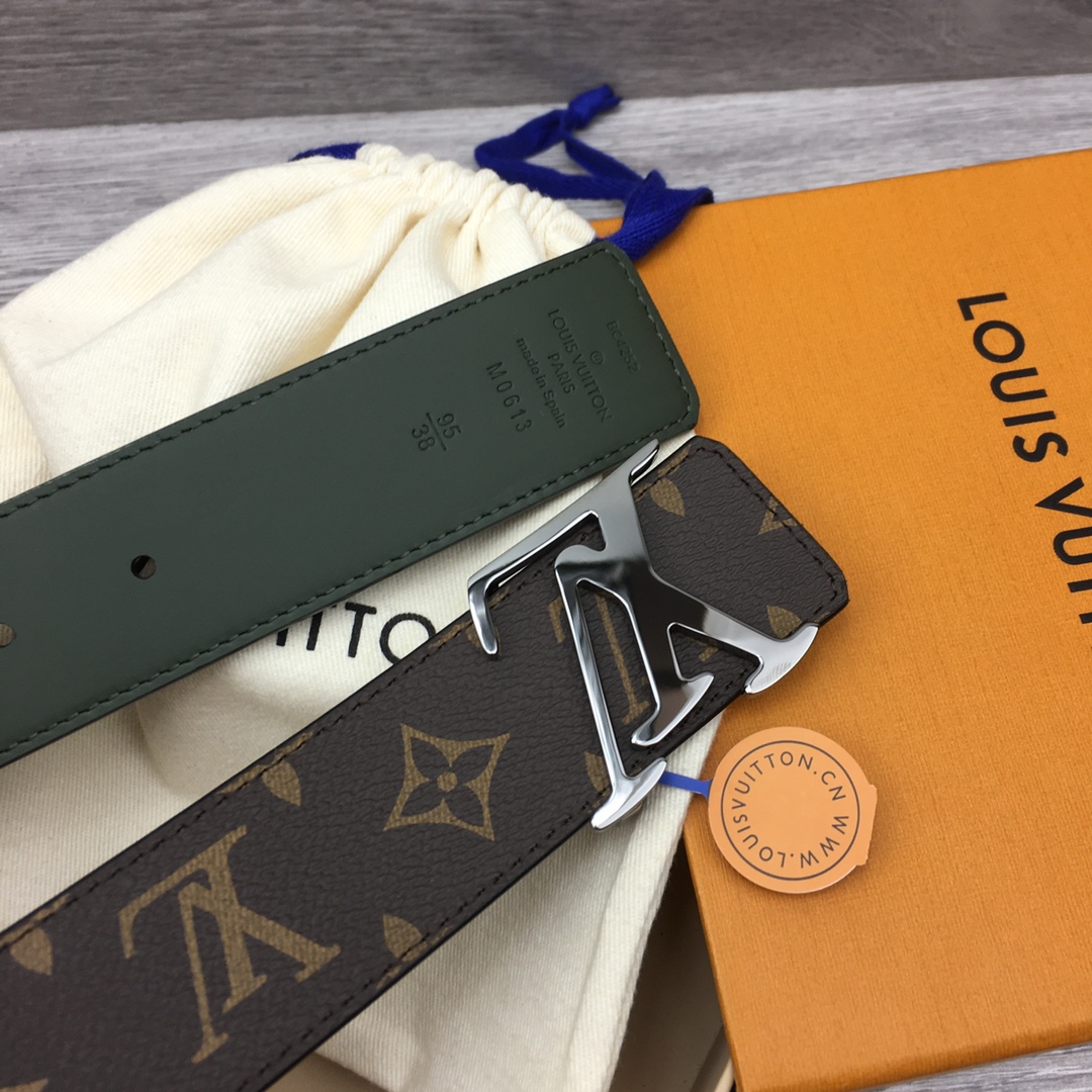 Louis Vuitton LV Men's Reversible Canvas Belt