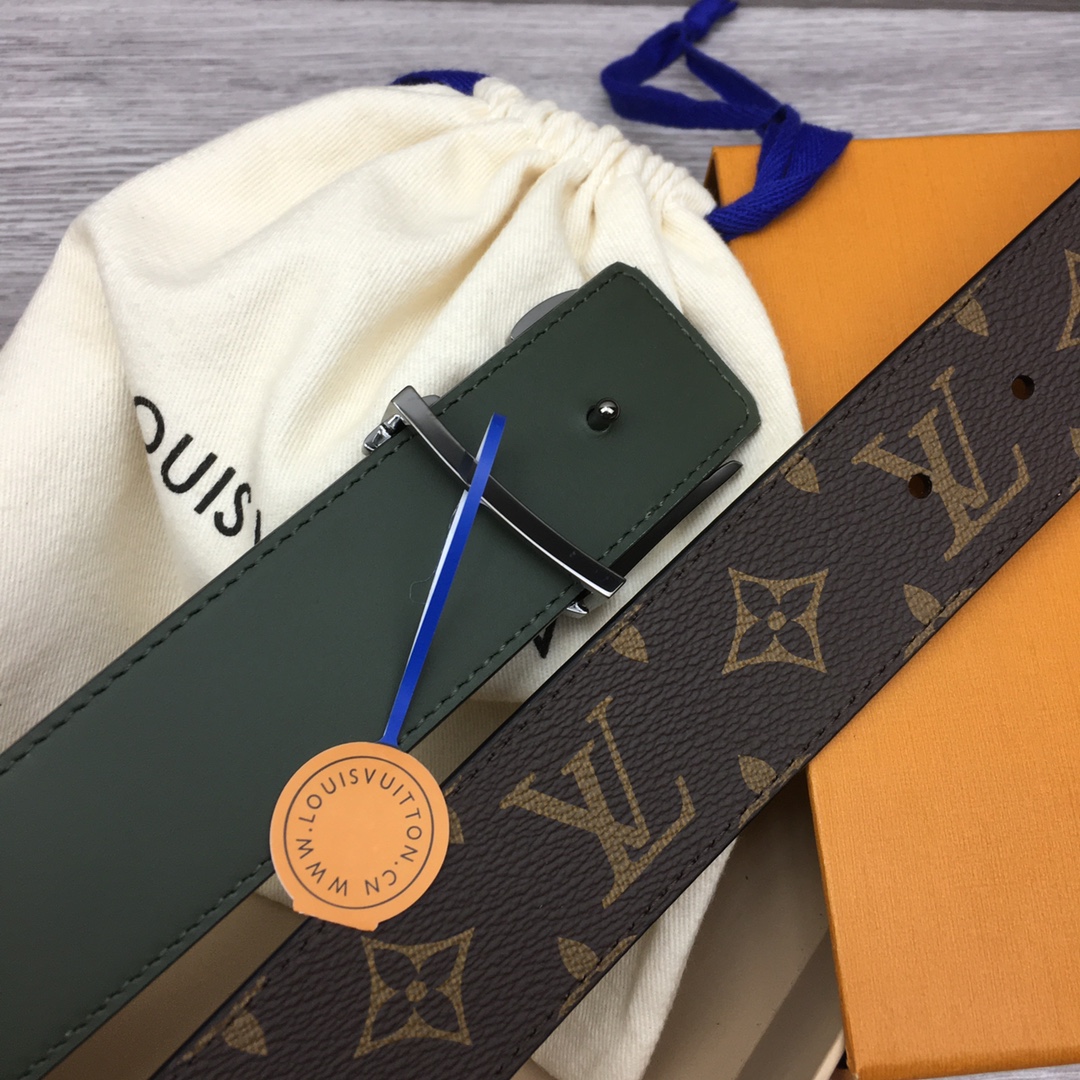 Louis Vuitton LV Men's Reversible Canvas Belt