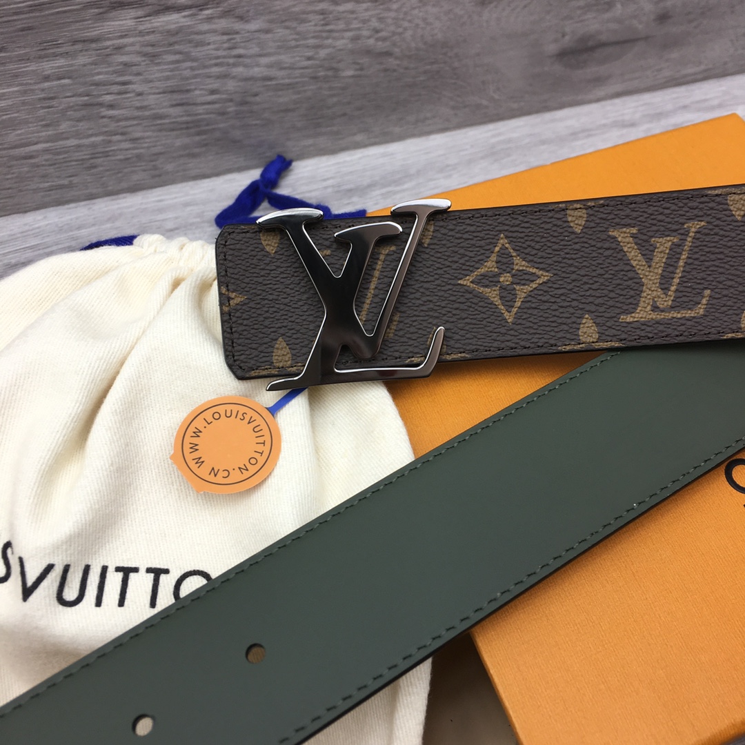 Louis Vuitton LV Men's Reversible Canvas Belt