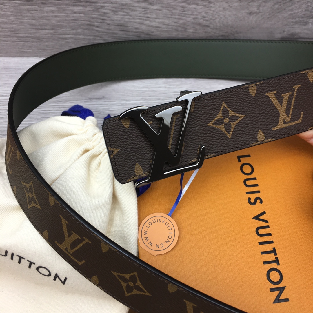 Louis Vuitton LV Men's Reversible Canvas Belt