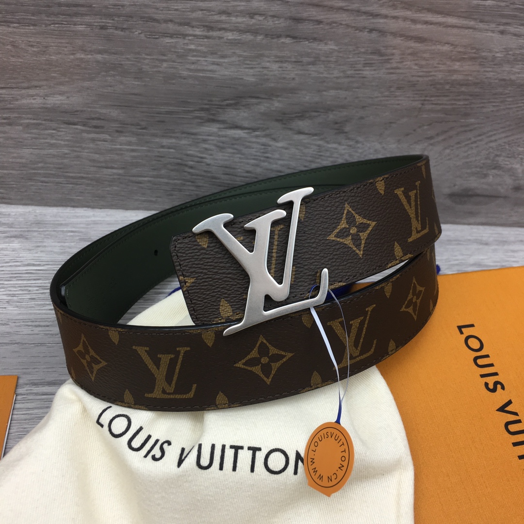 Louis Vuitton LV Men's Reversible Canvas Belt