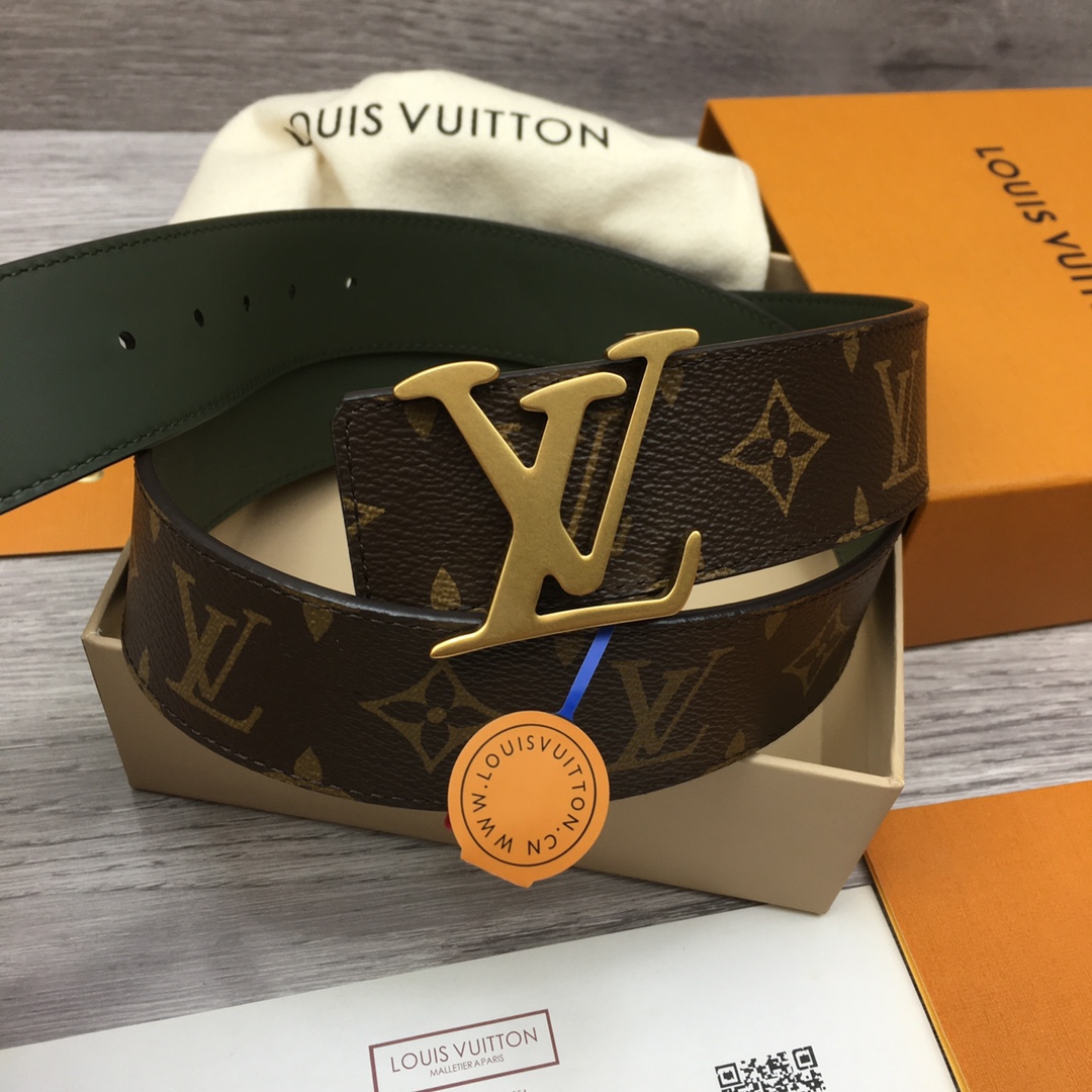 Louis Vuitton LV Men's Reversible Canvas Belt