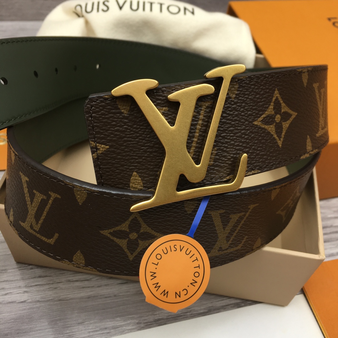 Louis Vuitton LV Men's Reversible Canvas Belt