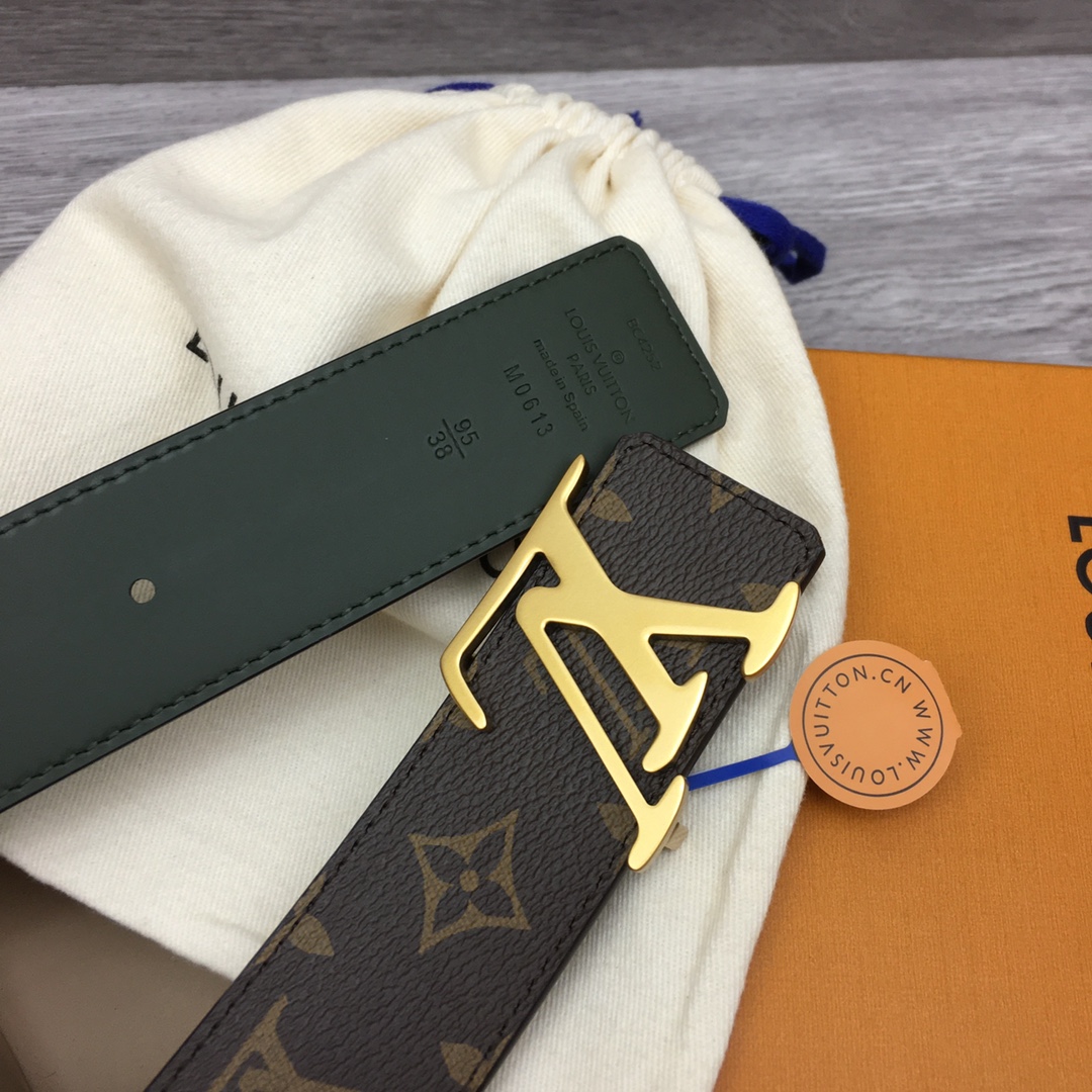 Louis Vuitton LV Men's Reversible Canvas Belt