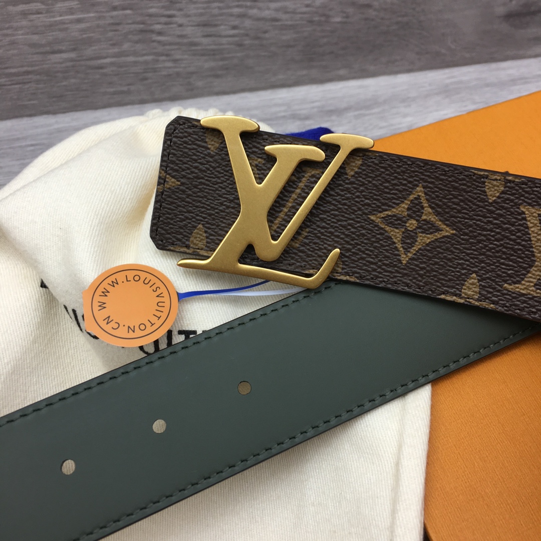 Louis Vuitton LV Men's Reversible Canvas Belt