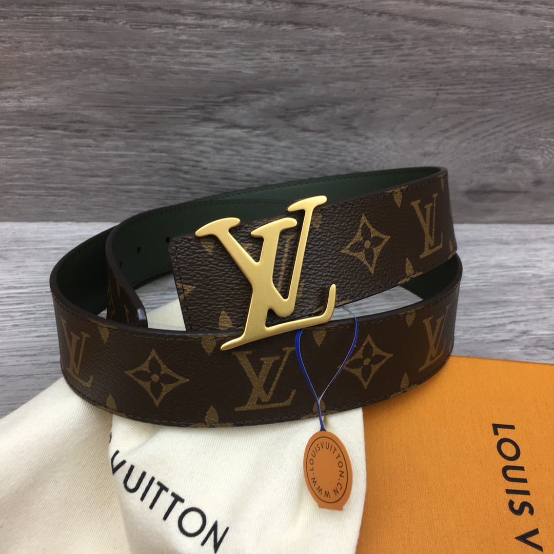 Louis Vuitton LV Men's Reversible Canvas Belt