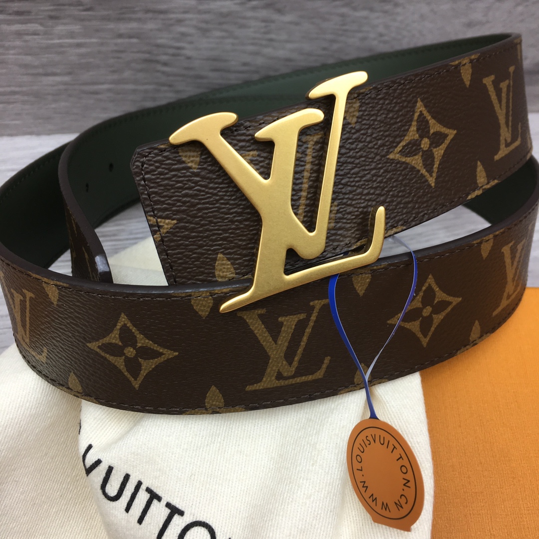 Louis Vuitton LV Men's Reversible Canvas Belt