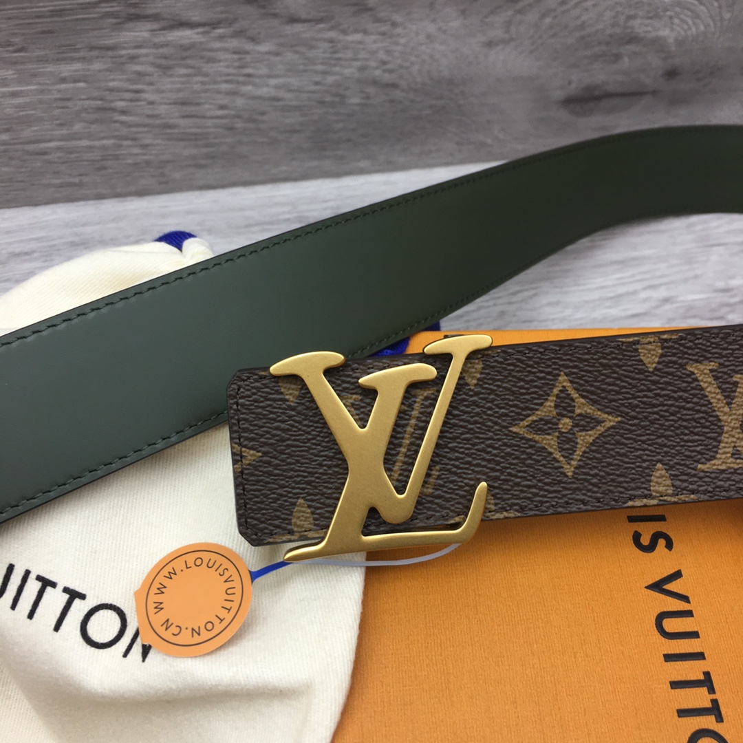 Louis Vuitton LV Men's Reversible Canvas Belt