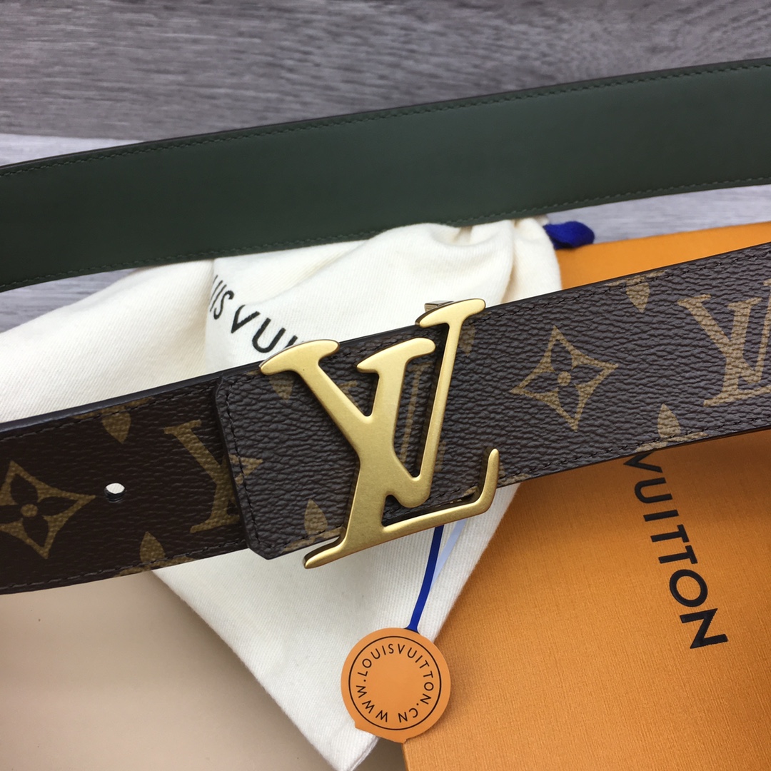 Louis Vuitton LV Men's Reversible Canvas Belt