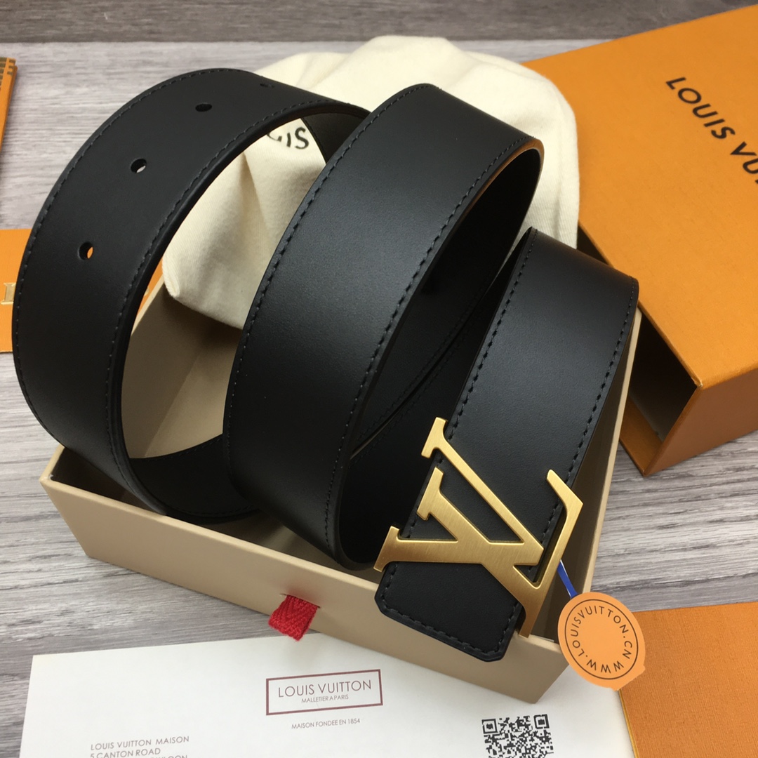  Louis Vuitton LV Men's Original Leather Belt