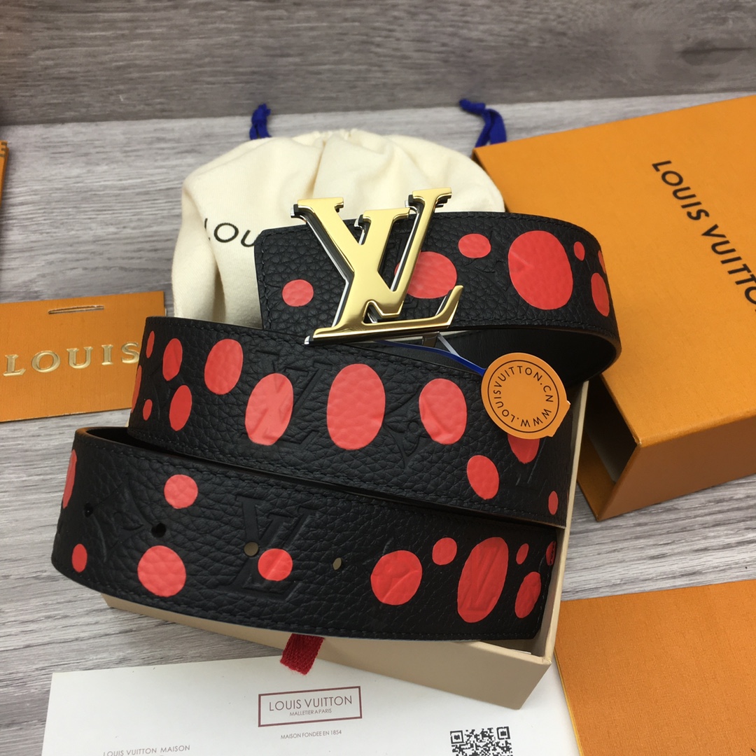 Louis Vuitton LV Yayoi Kusama Collaboration Men's Premium Belt