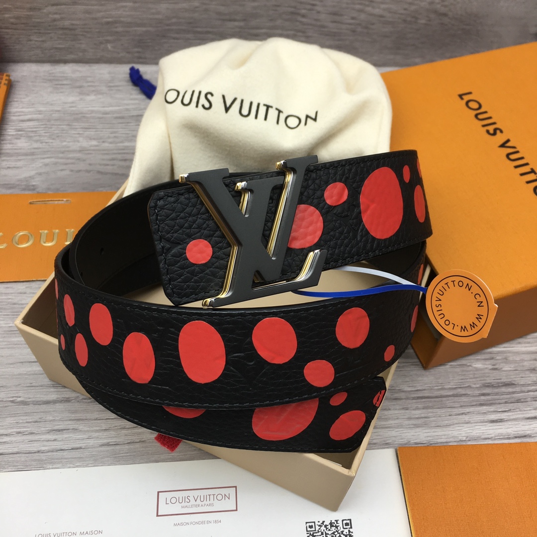 Louis Vuitton LV Yayoi Kusama Collaboration Men's Premium Belt