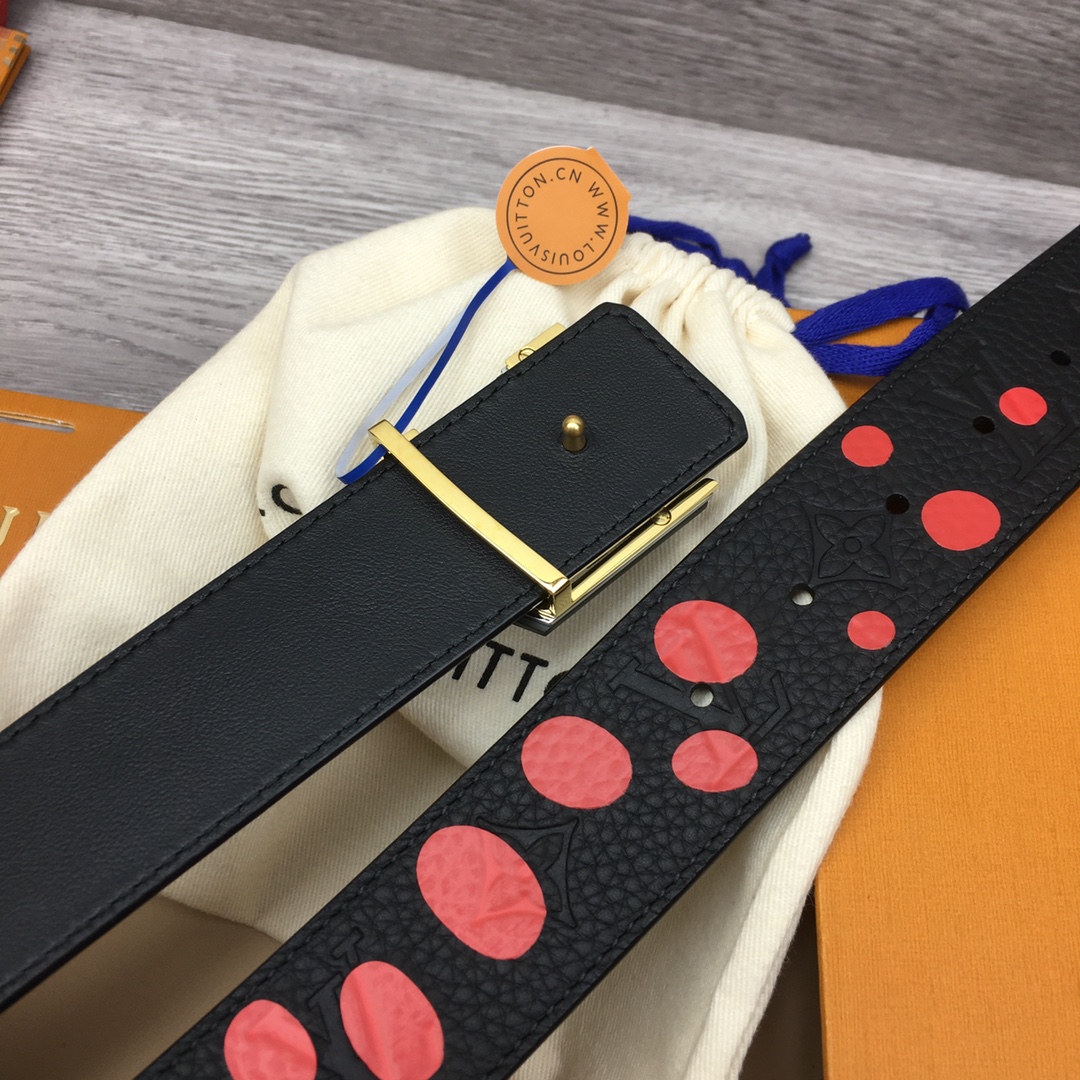 Louis Vuitton LV Yayoi Kusama Collaboration Men's Premium Belt