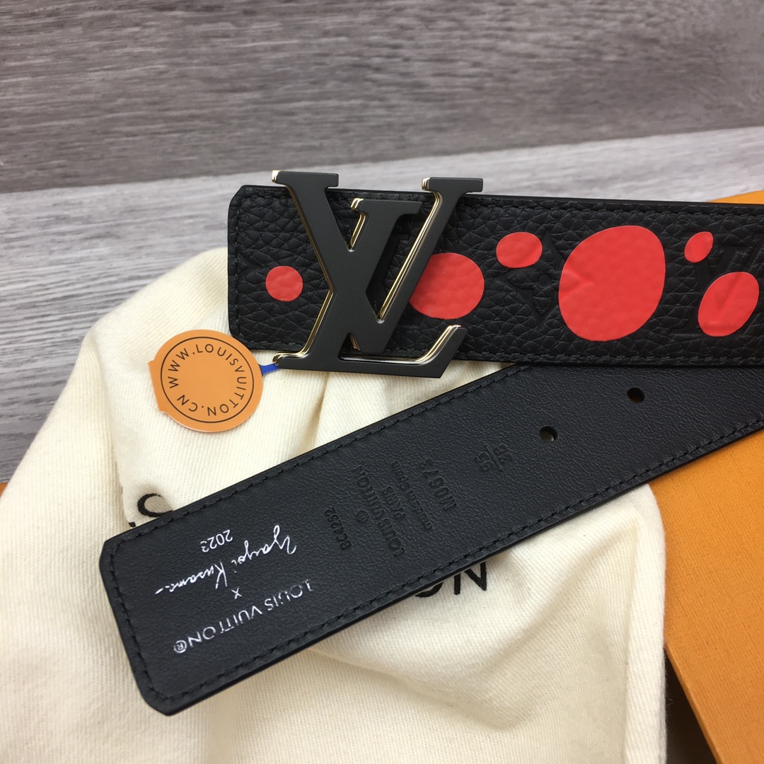 Louis Vuitton LV Yayoi Kusama Collaboration Men's Premium Belt