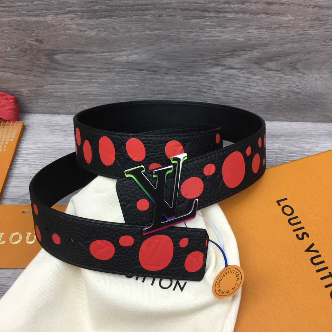 Louis Vuitton LV Yayoi Kusama Collaboration Men's Premium Belt