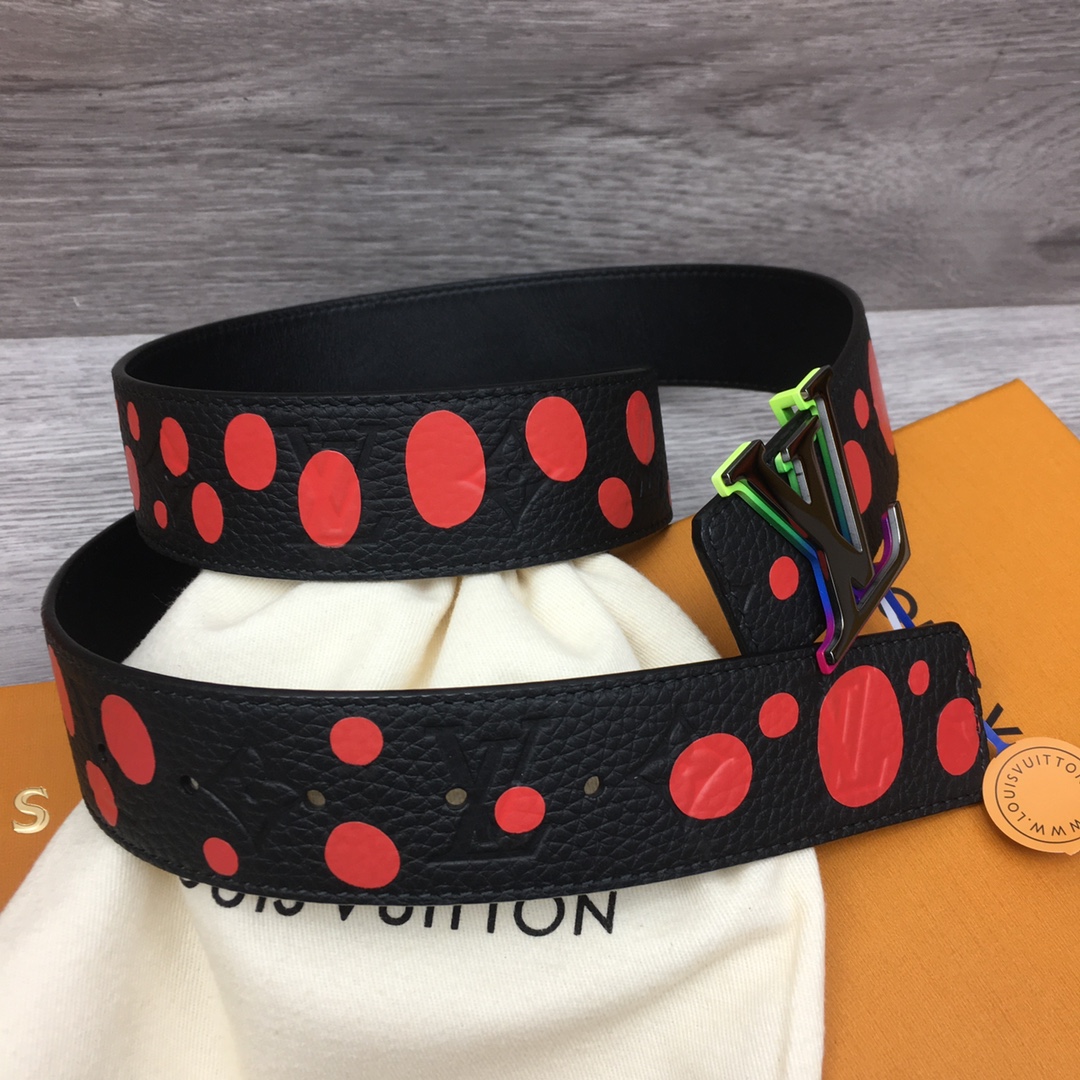 Louis Vuitton LV Yayoi Kusama Collaboration Men's Premium Belt