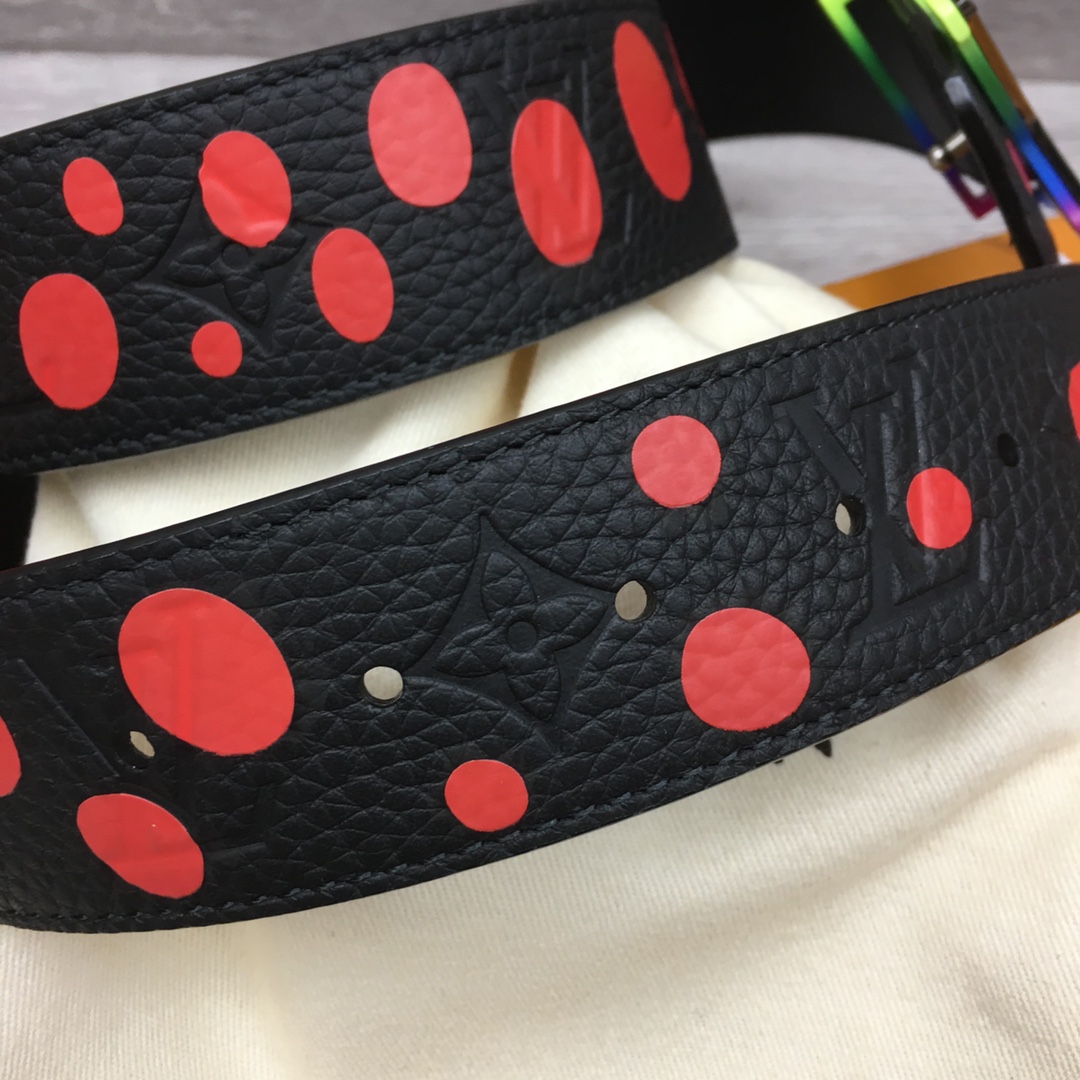 Louis Vuitton LV Yayoi Kusama Collaboration Men's Premium Belt