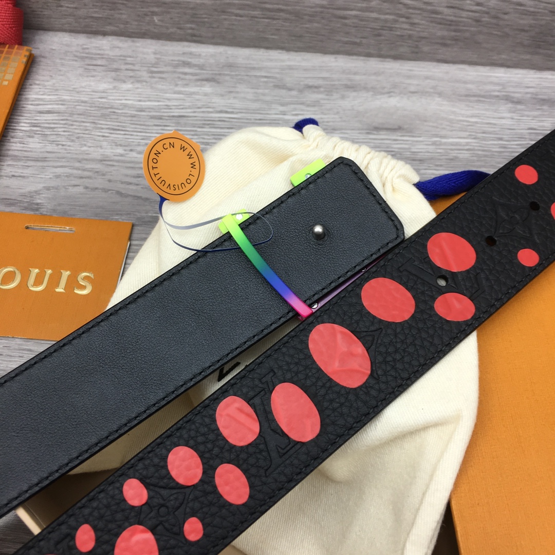 Louis Vuitton LV Yayoi Kusama Collaboration Men's Premium Belt