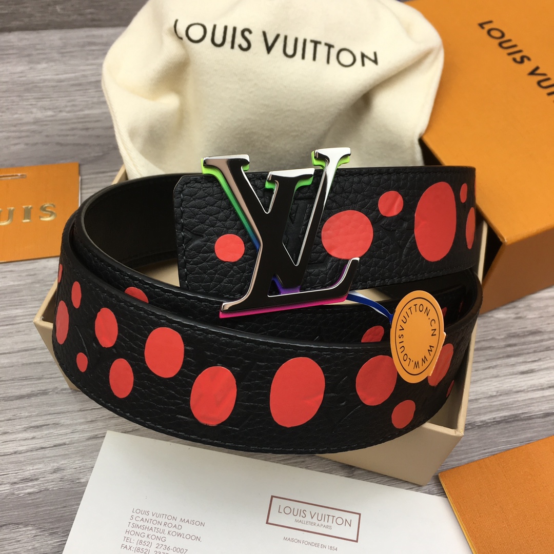 Louis Vuitton LV Yayoi Kusama Collaboration Men's Premium Belt