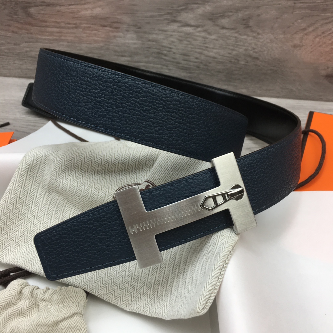 Herm??s H Men's Reversible Belt 38mm