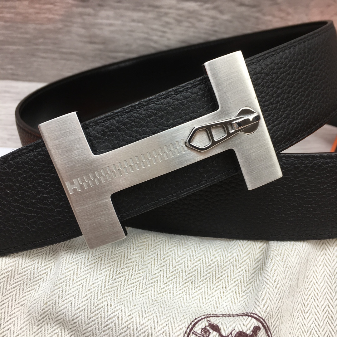 Herm??s H Men's Reversible Belt 38mm