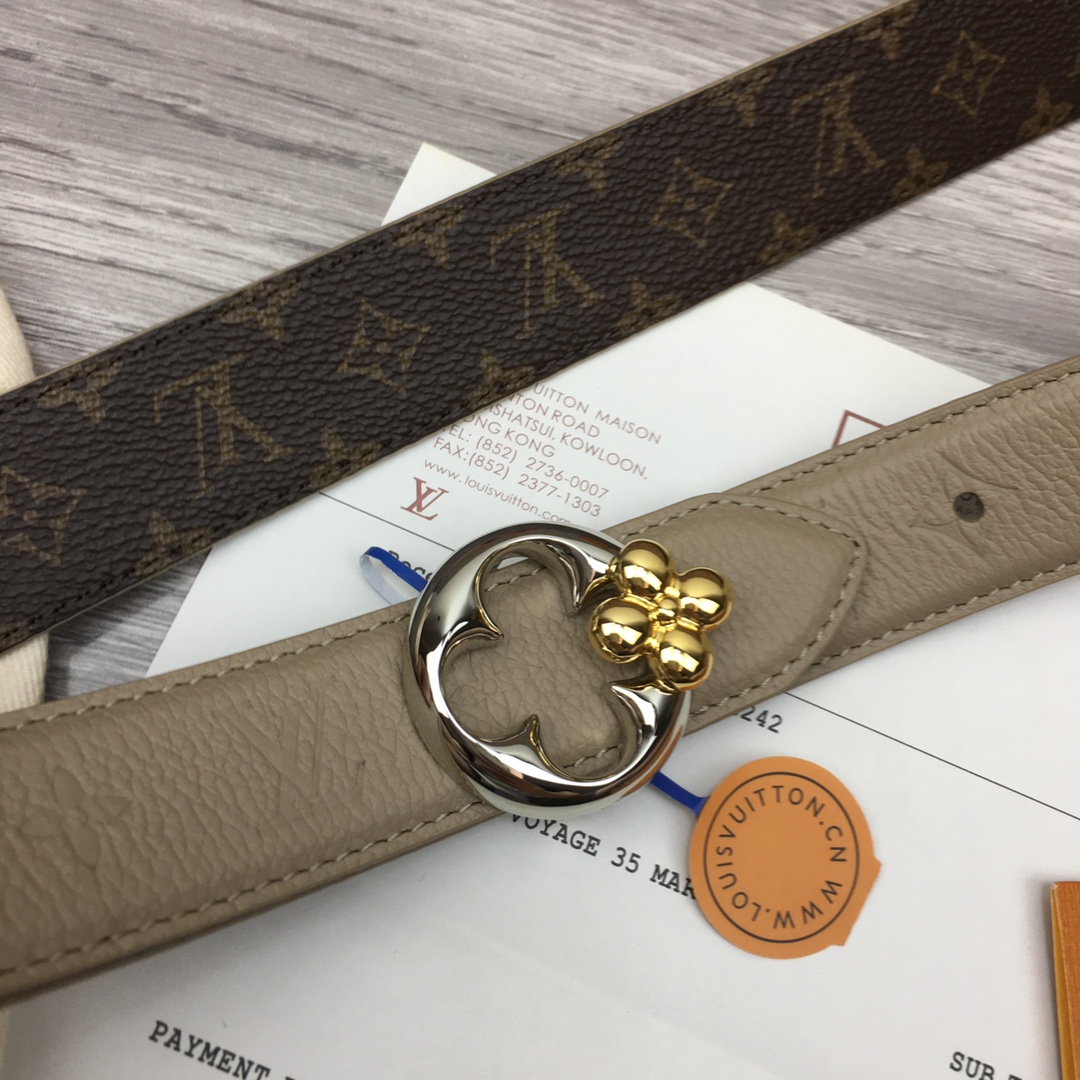 Louis Vuitton LV Women's New Belt 3cm