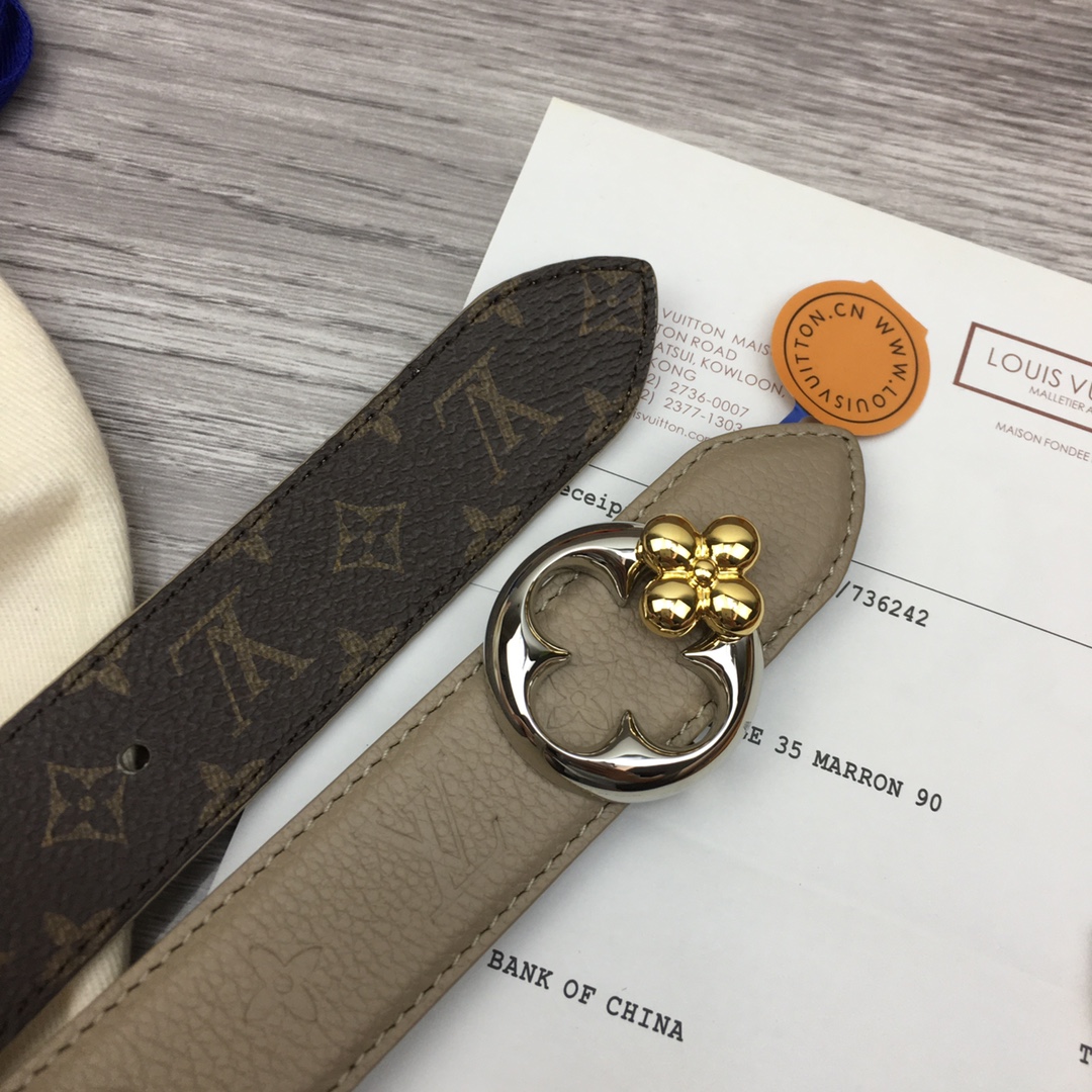 Louis Vuitton LV Women's New Belt 3cm