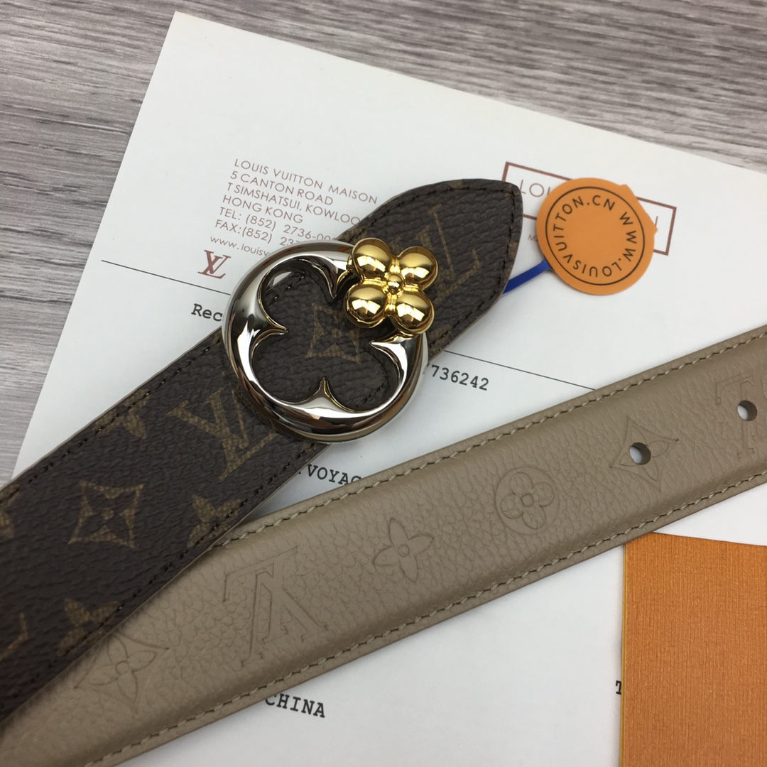 Louis Vuitton LV Women's New Belt 3cm