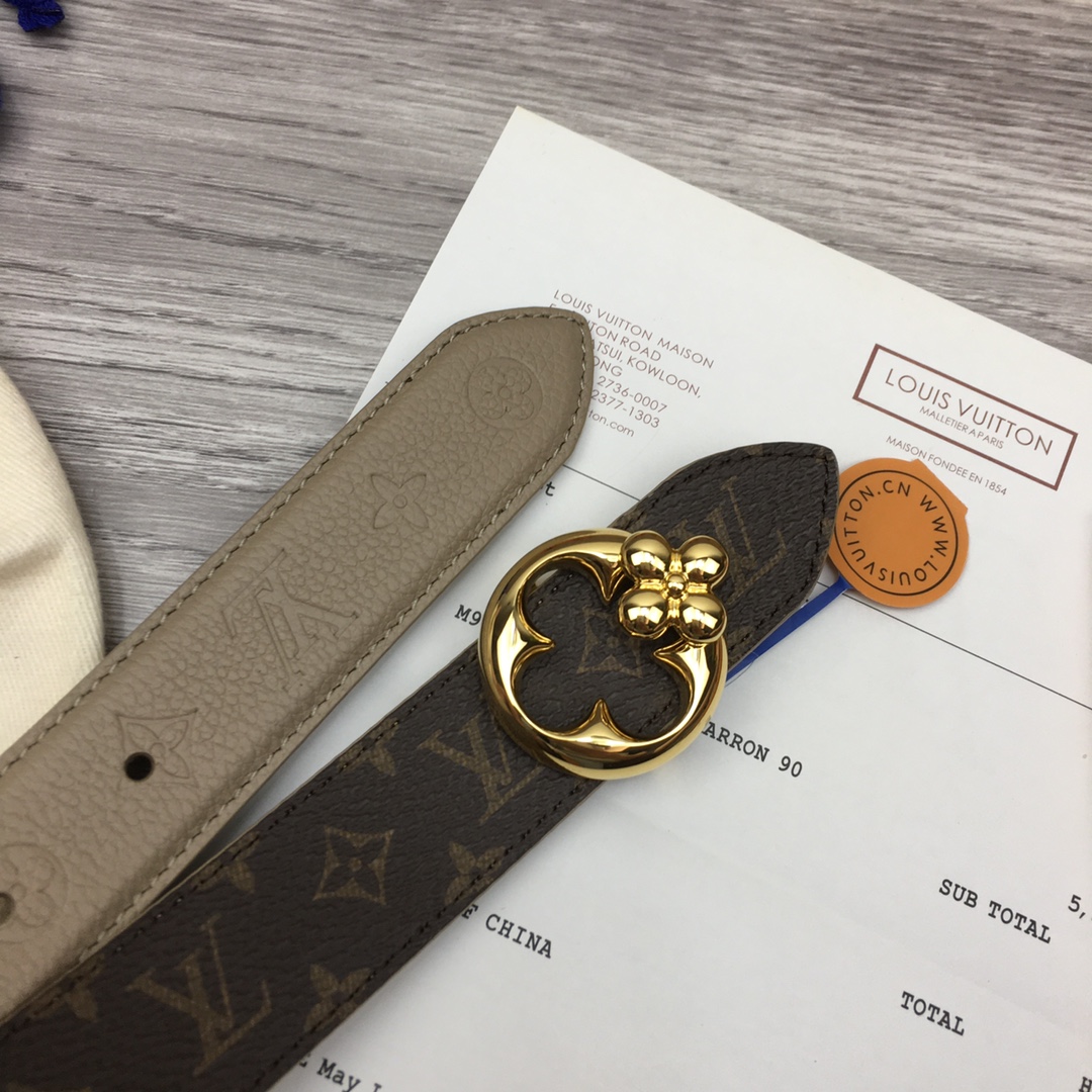 Louis Vuitton LV Women's New Belt 3cm